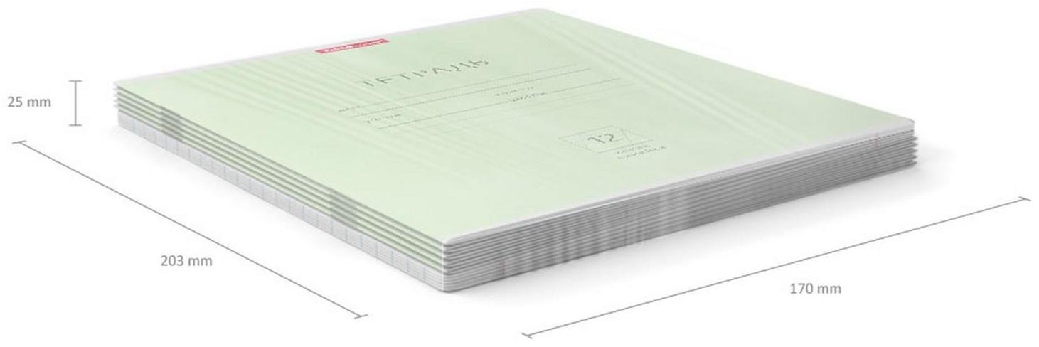 Тетрадь 12 листов в косую линейку ErichKrause 