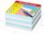 Блок бумаги для записей ErichKrause, 9 х 9 х 5 см, плотность 80 г/м2, люкс, белый/голубой