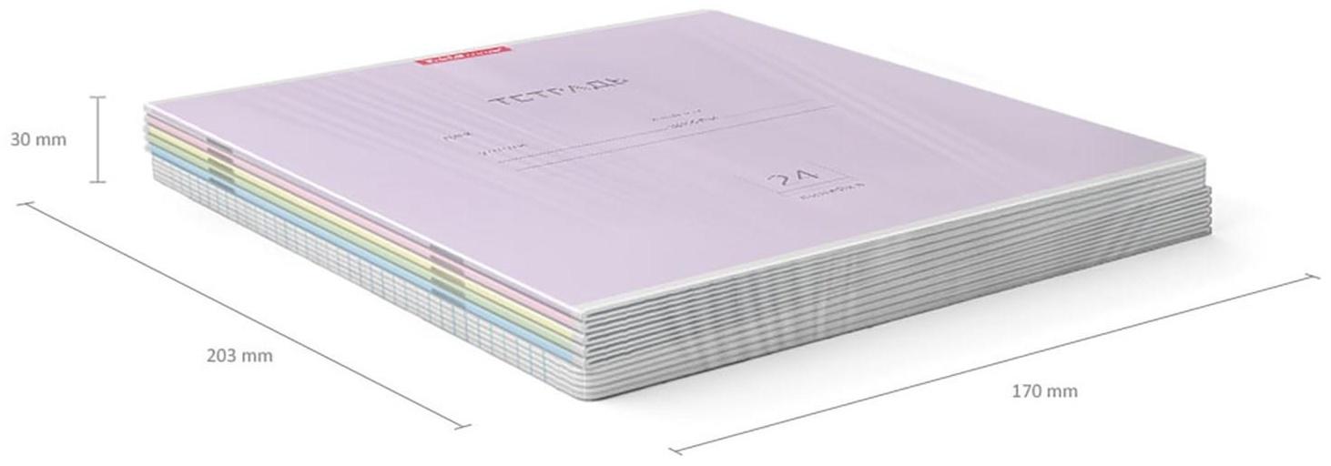 Тетрадь 24 листа в линейку ErichKrause 