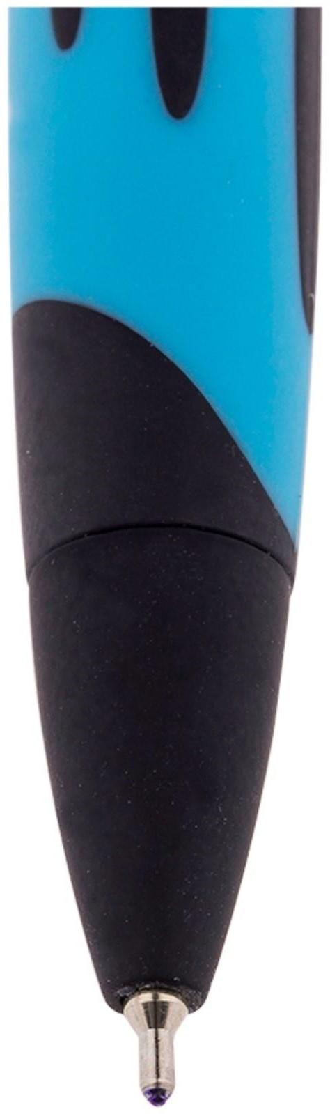 Ручка шариковая автоматическая ColorZone, узел 0.7 мм, чернила синие, микс