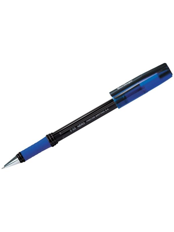 Ручка шариковая 0.4 мм, I-10 Nero, чернила синие