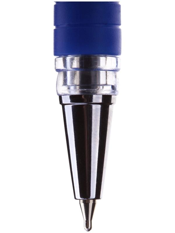 Ручка шариковая I-15, узел 0.7 мм, чернила синие, грип