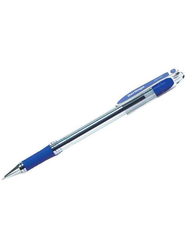 Ручка шариковая I-15, узел 0.7 мм, чернила синие, грип