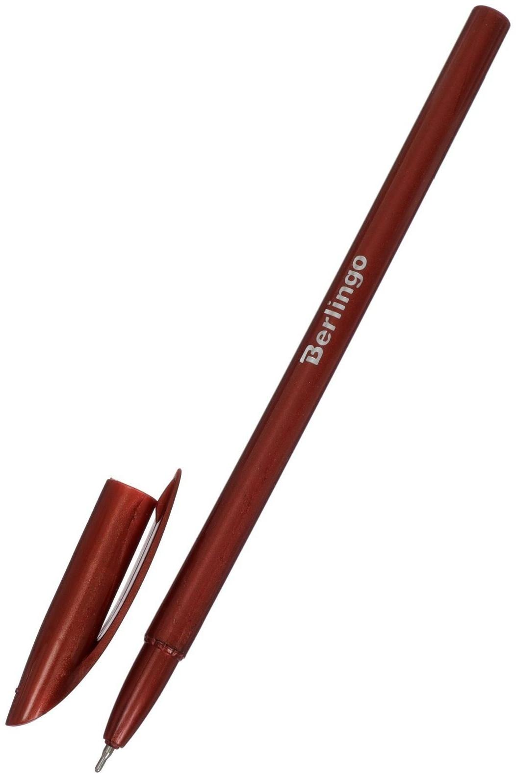 Ручка шариковая 0.7 мм, Metallic, чернила синие