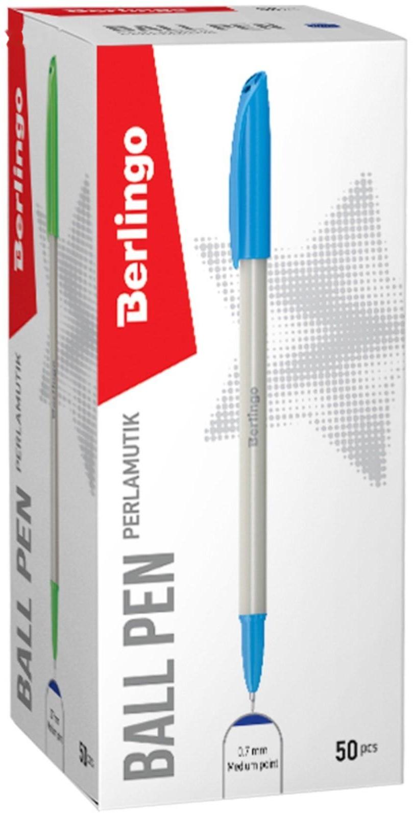 Ручка шариковая 0.7 мм, Perlamutik, чернила синие