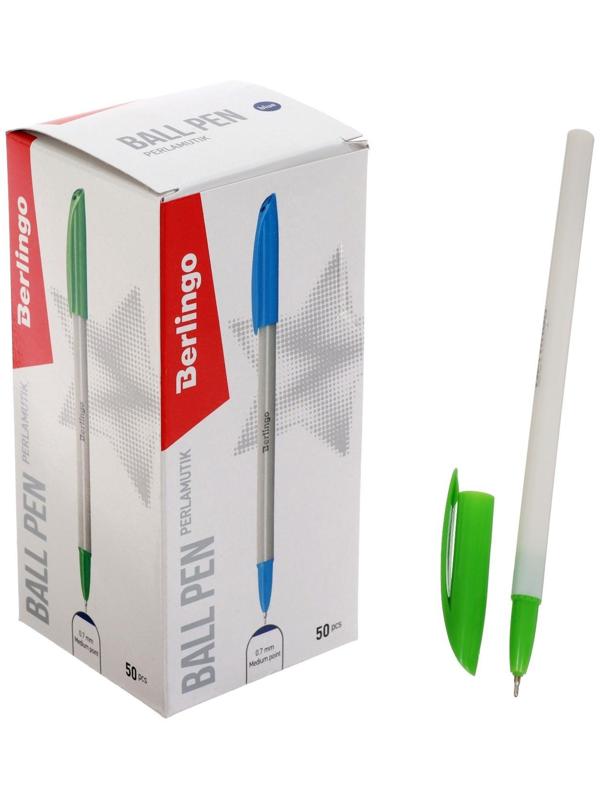 Ручка шариковая 0.7 мм, Perlamutik, чернила синие