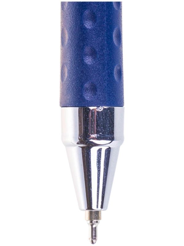 Ручка шариковая Silk Touch 2000, узел 0.7 мм, чернила синие, игольчатый стержень, грип