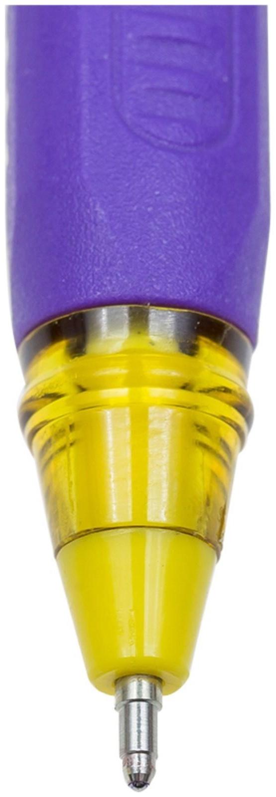 Ручка шариковая Triangle 110 Color, узел 0.7 мм, чернила синие, грип, микс