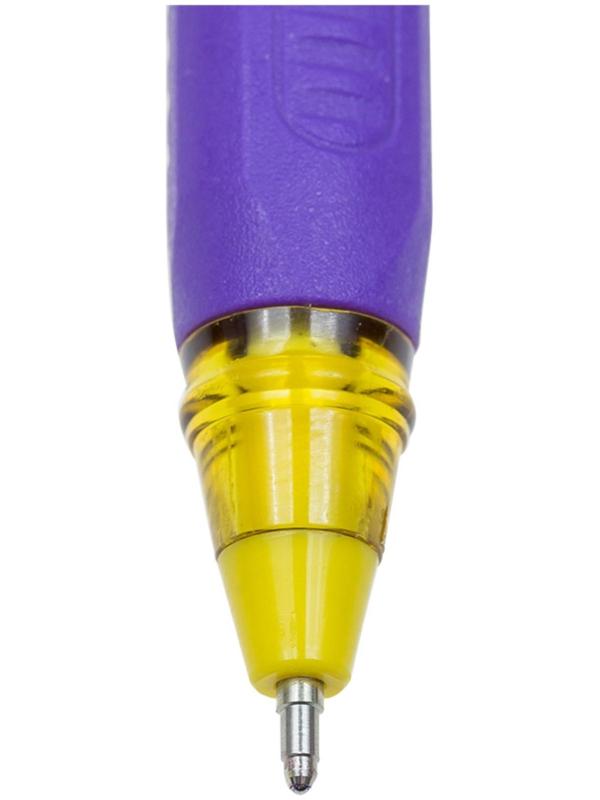 Ручка шариковая Triangle 110 Color, узел 0.7 мм, чернила синие, грип, микс