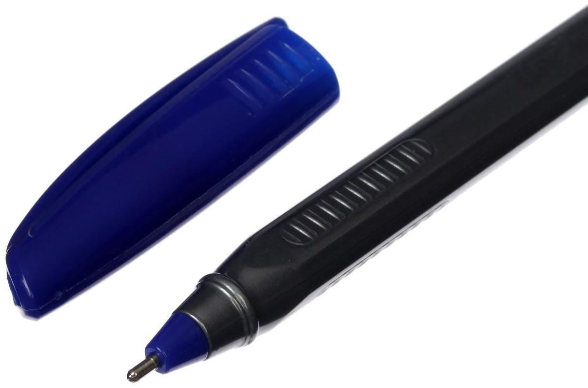 Ручка шариковая 1.0 мм, Triangle Silver, чернила синие, трёхгранная