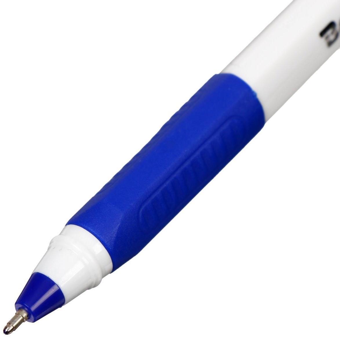 Ручка шариковая Triangle Snow Pro, узел 0.7 мм, чернила синие, грип