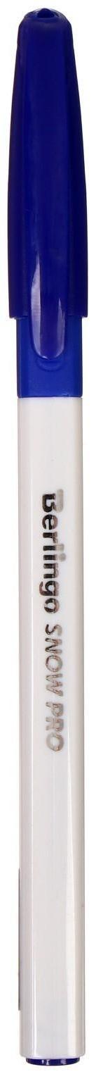 Ручка шариковая Triangle Snow Pro, узел 0.7 мм, чернила синие, грип