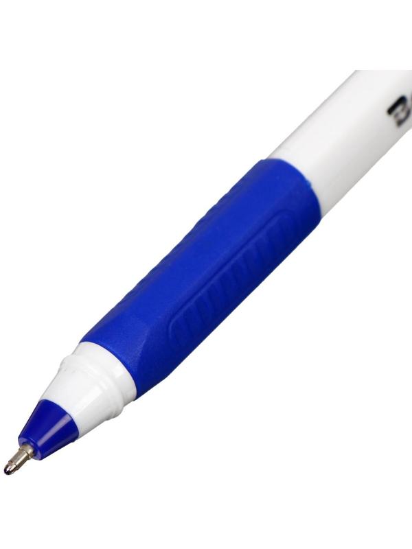 Ручка шариковая Triangle Snow Pro, узел 0.7 мм, чернила синие, грип