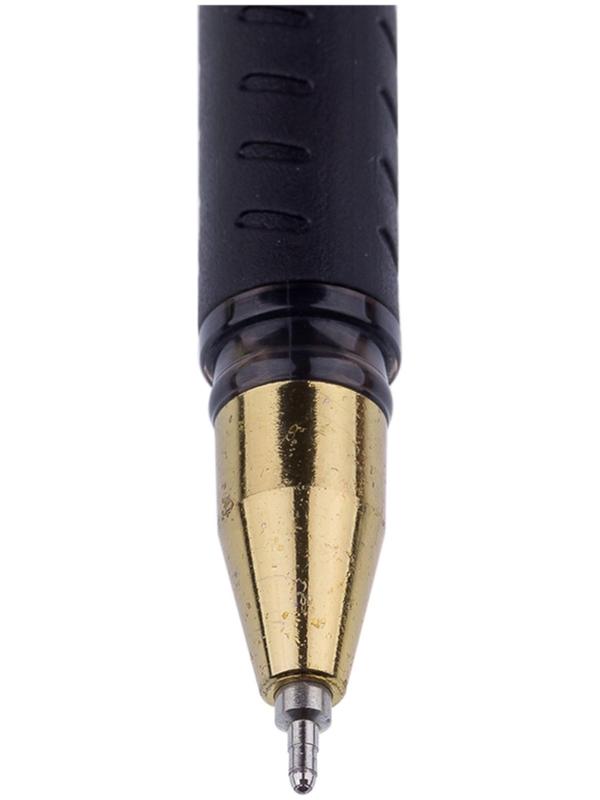 Ручка шариковая xGold, узел 0.7 мм, чернила чёрные, игольчатый стержень, грип