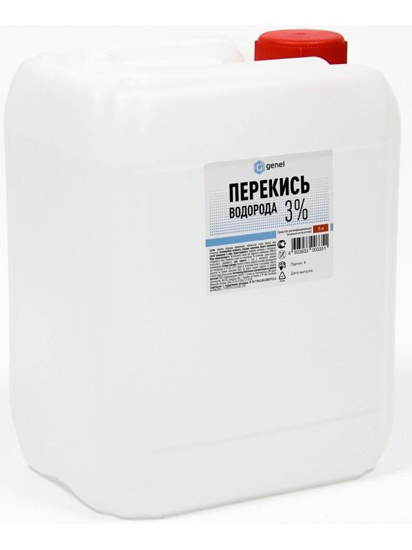 Перекись водорода LekSa, 3 %, 5 л