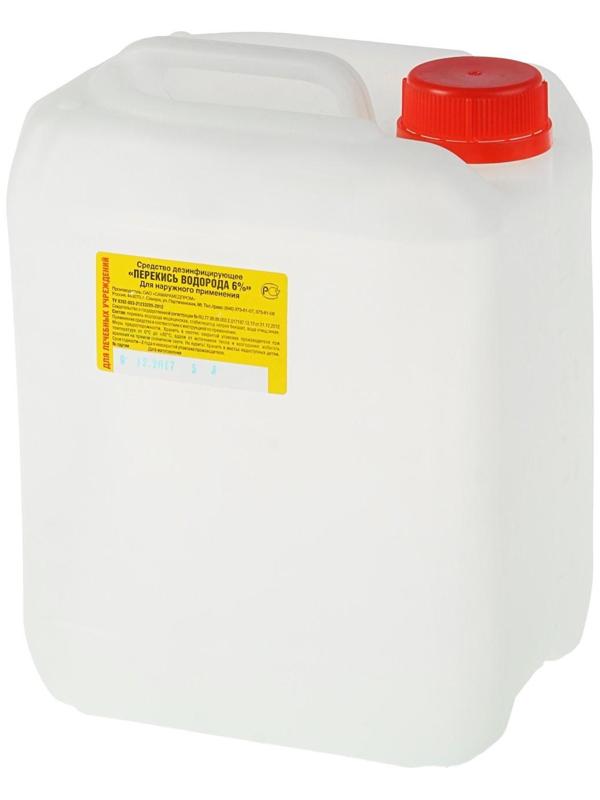 Перекись водорода LekSa, 6 %, 5 л