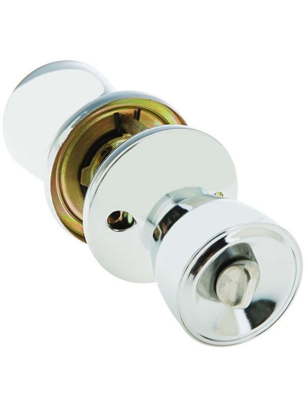 Защелка 1203, с ключом, цвет хром