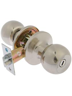 Защелка 1302, с фиксатором, цвет матовый никель