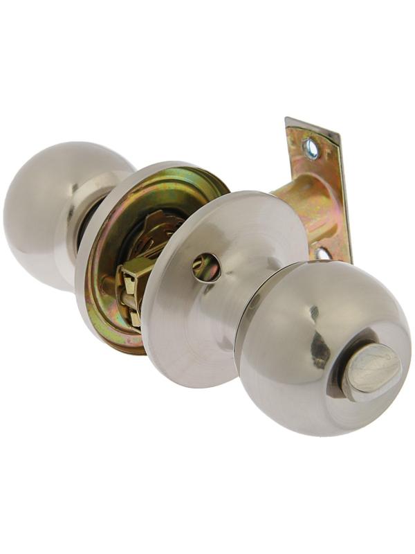 Защелка 1302, с фиксатором, цвет матовый никель