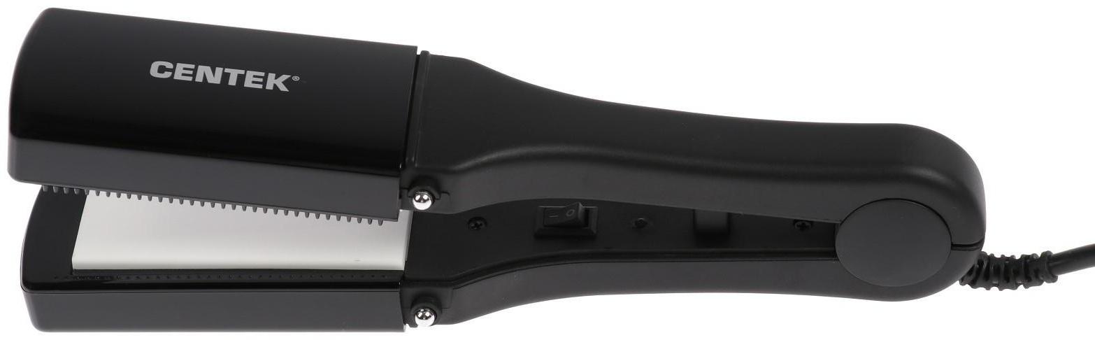 Мультистайлер Centek CT-2006, 80 Вт, керамическое покрытие, 75х30 мм, до 200°C, чёрный