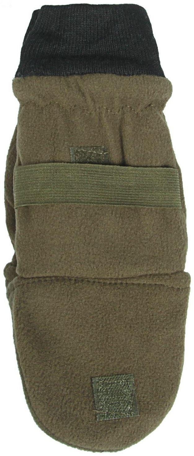 Перчатки рыбака, флис, цвет ХАКИ