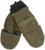 Перчатки рыбака, флис, цвет ХАКИ