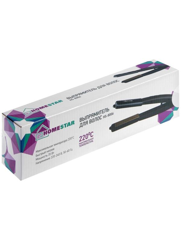 Выпрямитель HOMESTAR HS-8006, 35 Вт, алюминиевое покрытие, 220°С, черный