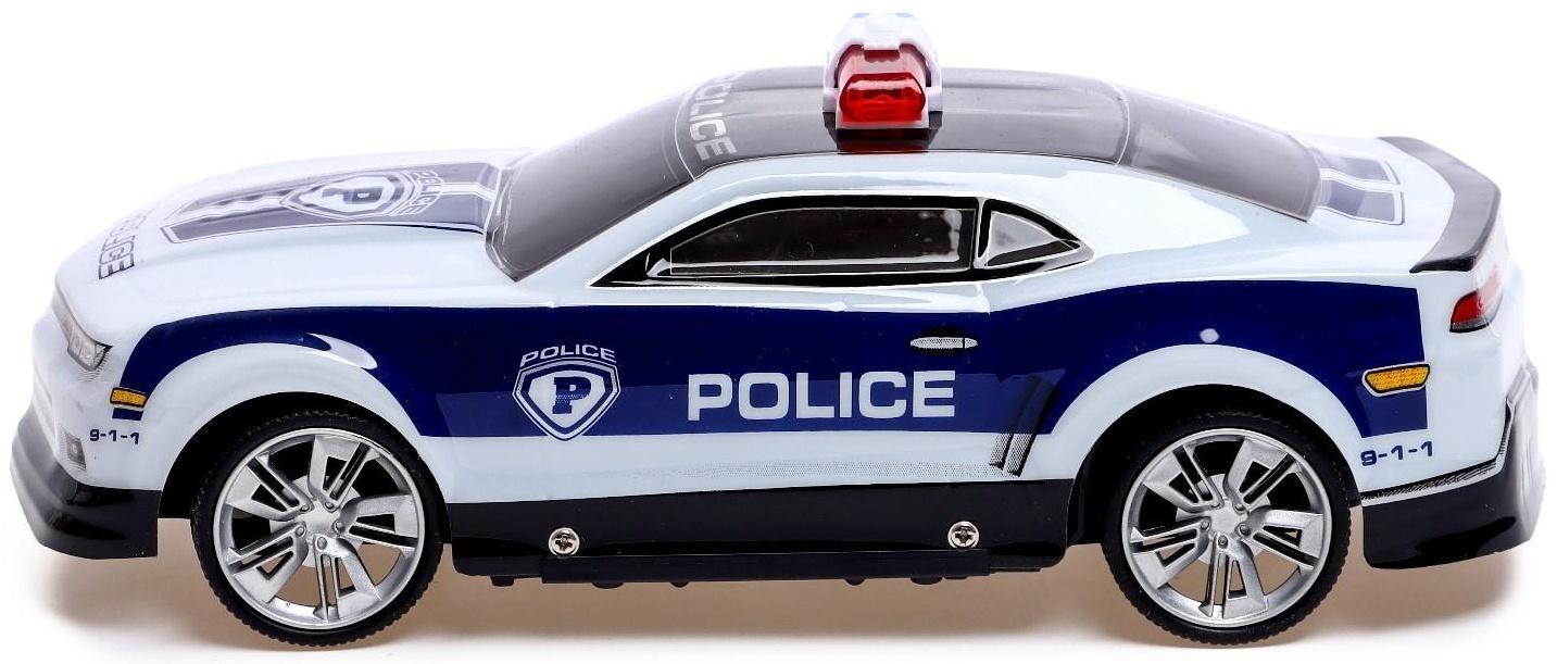 Машина радиоуправляемая «Патруль», работает от батареек, световые эффекты, цвета МИКС