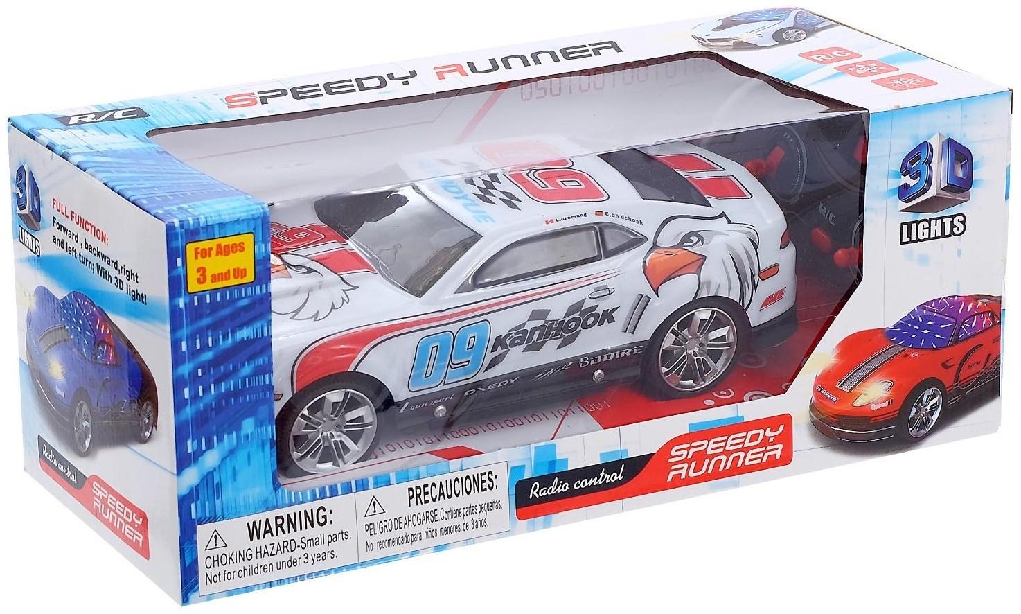 Машина радиоуправляемая «Патруль», работает от батареек, световые эффекты, цвета МИКС