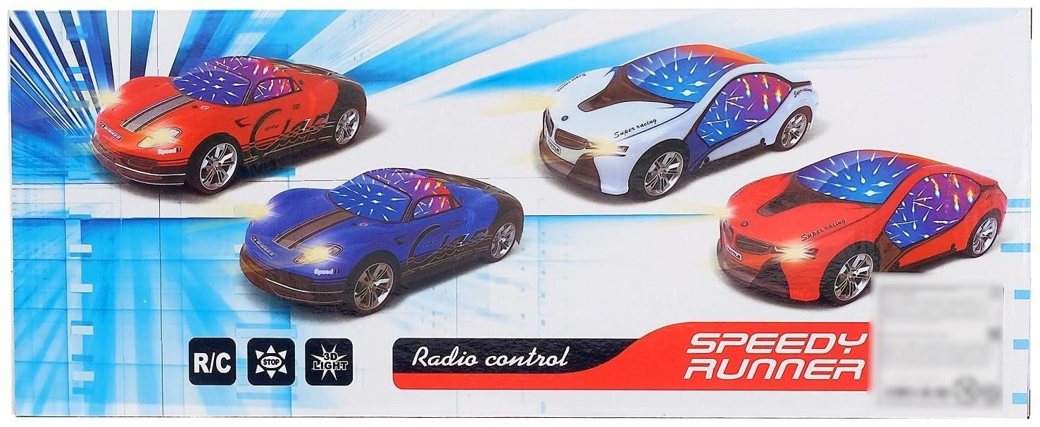 Машина радиоуправляемая «Патруль», работает от батареек, световые эффекты, цвета МИКС