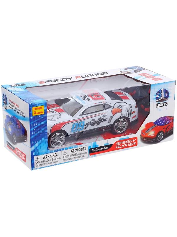 Машина радиоуправляемая «Патруль», работает от батареек, световые эффекты, цвета МИКС