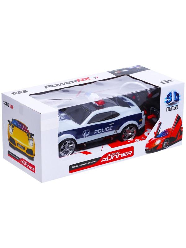 Машина радиоуправляемая «Патруль», работает от батареек, световые эффекты, цвета МИКС