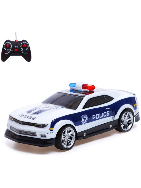 Машина радиоуправляемая «Патруль», работает от батареек, световые эффекты, цвета МИКС