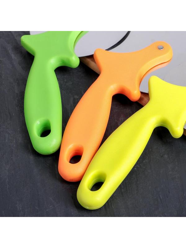 Нож для пиццы Доляна «Наклон», 20,5 см, цвет МИКС