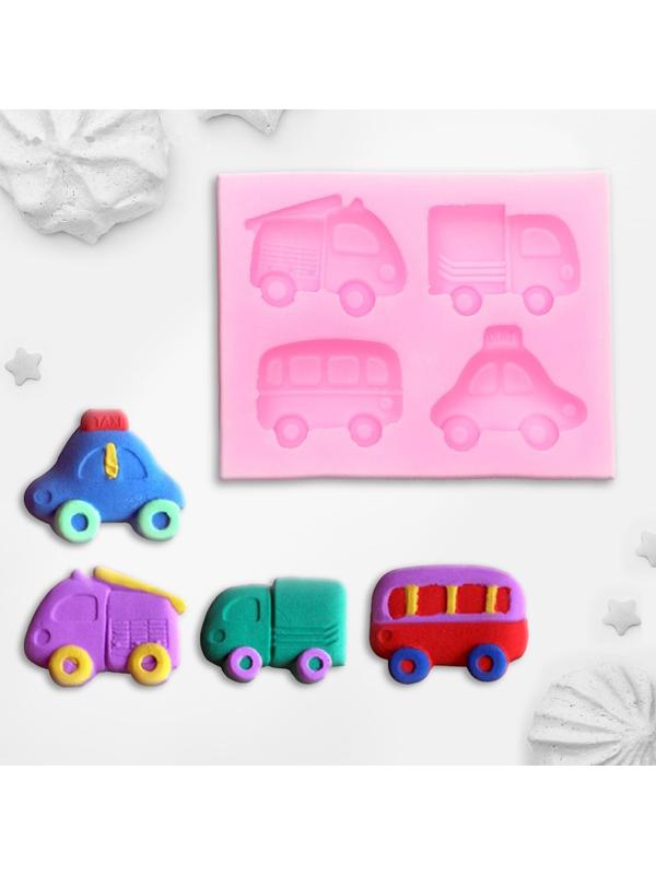 Молд «Транспорт», 8×6,5×1,1 см