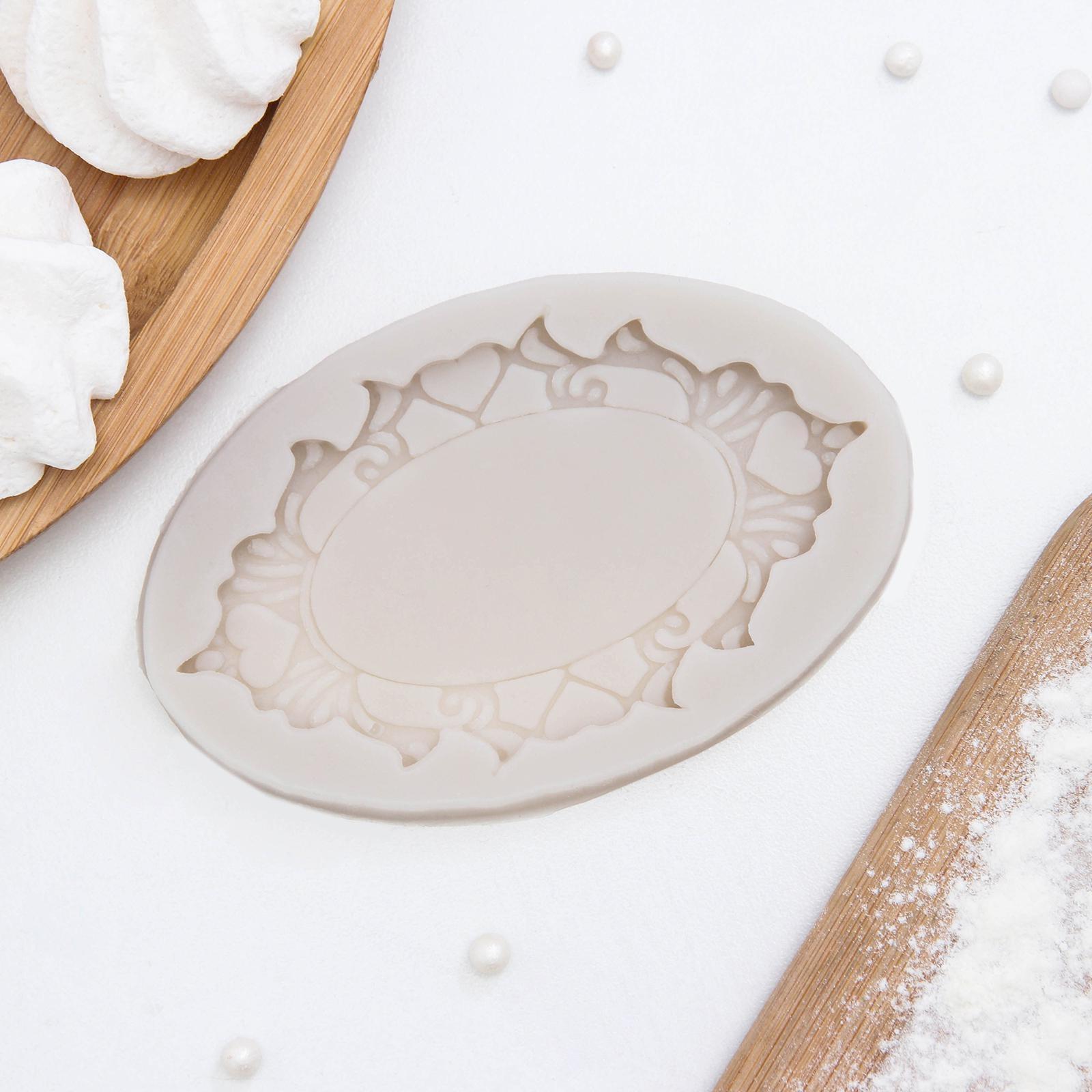 Молд «Табличка», 11,3×7,4 см, цвет МИКС