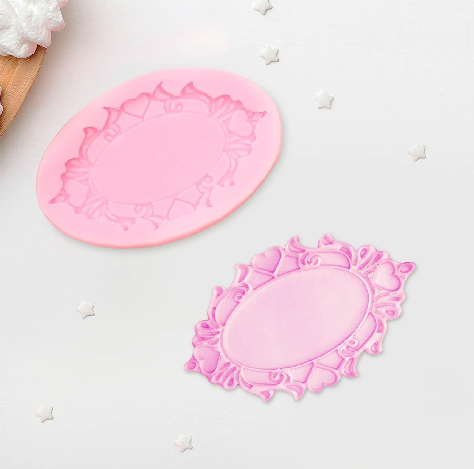 Молд «Табличка», 11,3×7,4 см, цвет МИКС