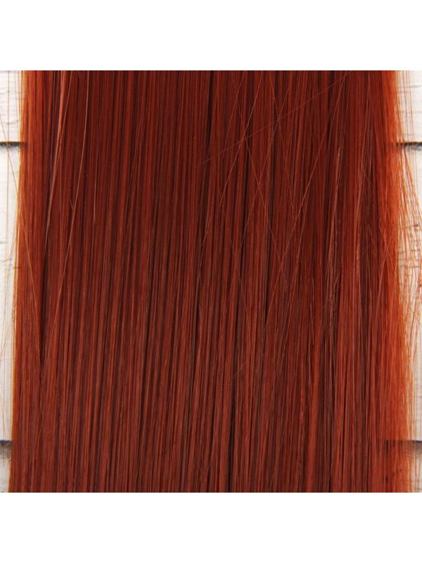 Волосы - тресс для кукол «Прямые» длина волос: 25 см, ширина: 100 см, цвет № 350