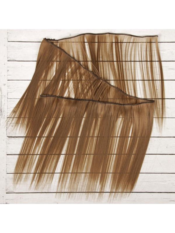 Волосы - тресс для кукол «Прямые» длина волос: 25 см, ширина: 100 см, цвет № 28В