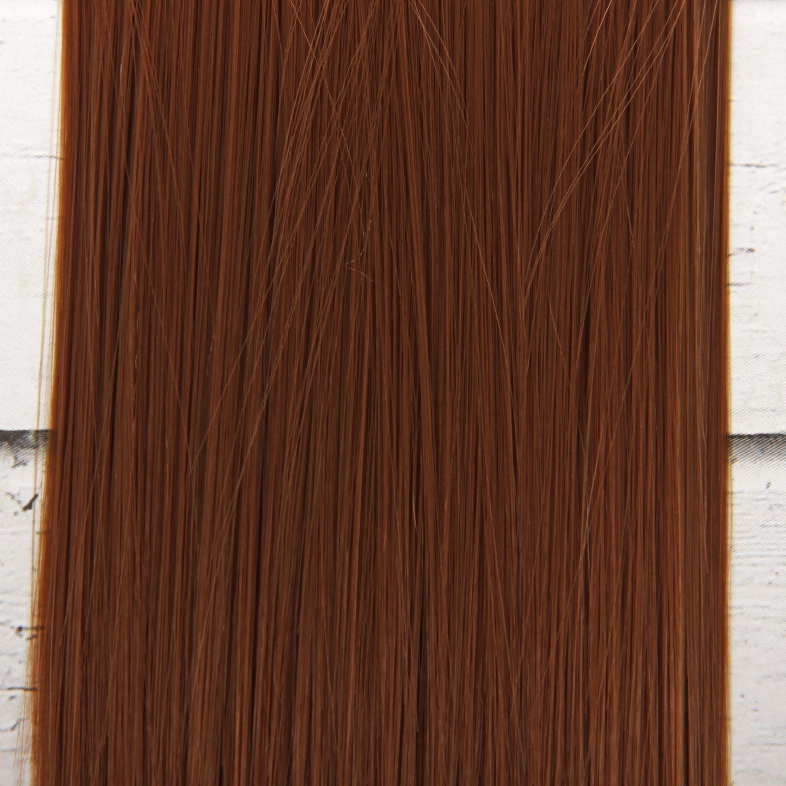 Волосы - тресс для кукол «Прямые» длина волос: 25 см, ширина:100 см, цвет № 30А