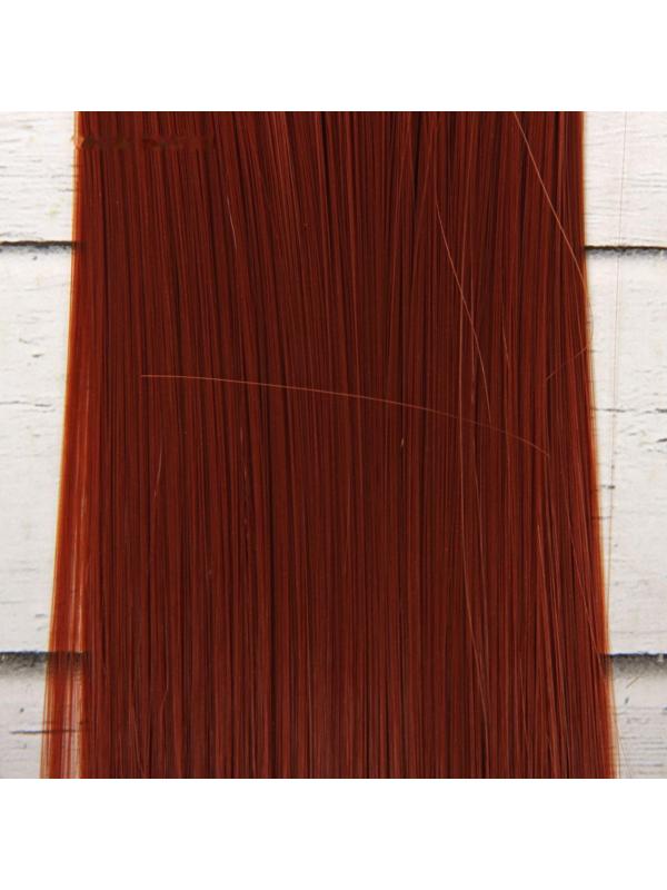 Волосы - тресс для кукол «Прямые» длина волос: 25 см, ширина:100 см, цвет № 13