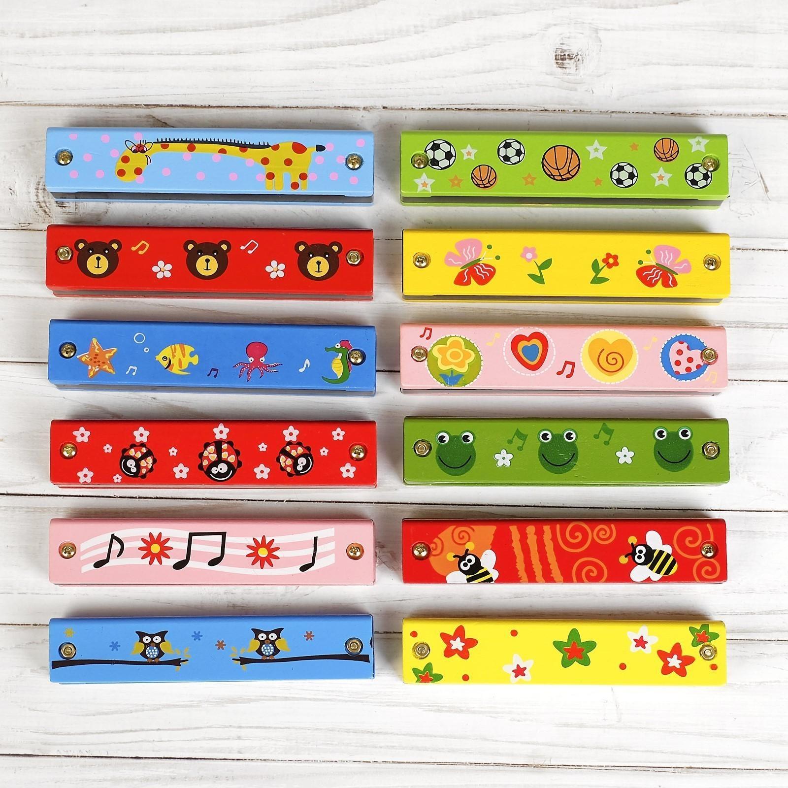 Губная гармошка «Хороший день», пластик, МИКС