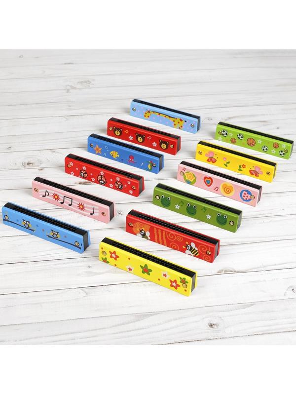 Губная гармошка «Хороший день», пластик, МИКС