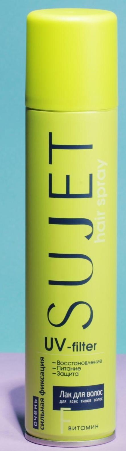 Лак для волос Sujet, очень сильная фиксация, 180 мл