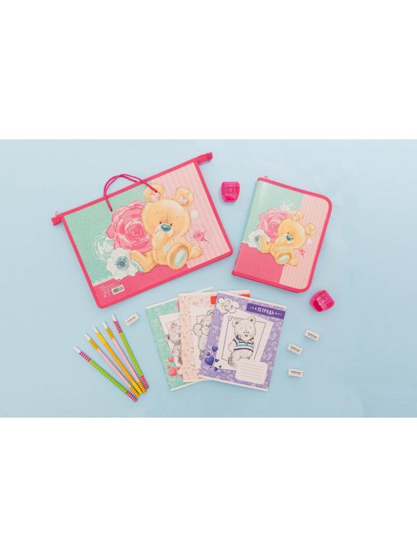 Карандаш чёрнографитный с ластиком Calligrata 