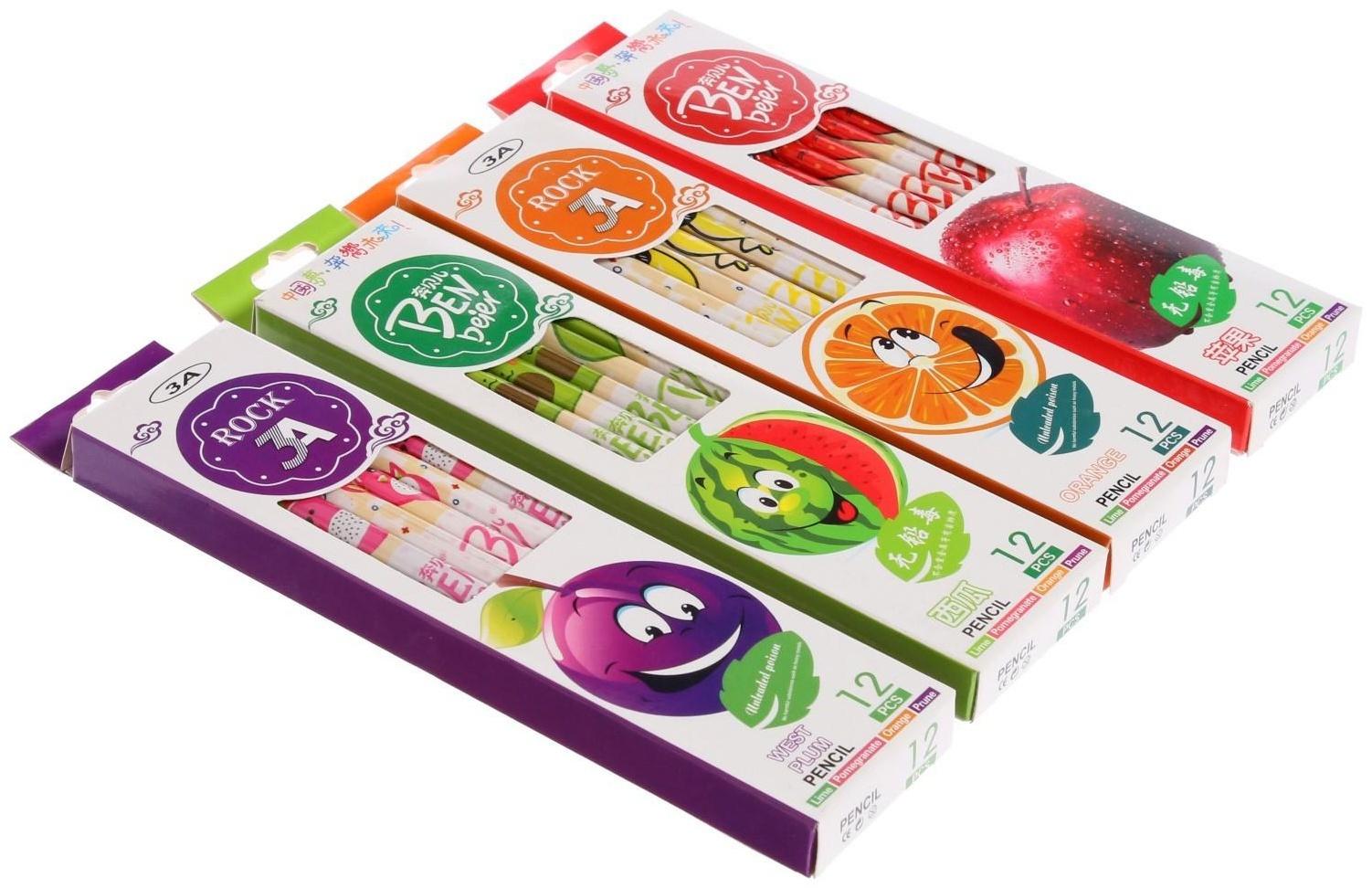 Карандаш чернографитный твёрдость НВ 