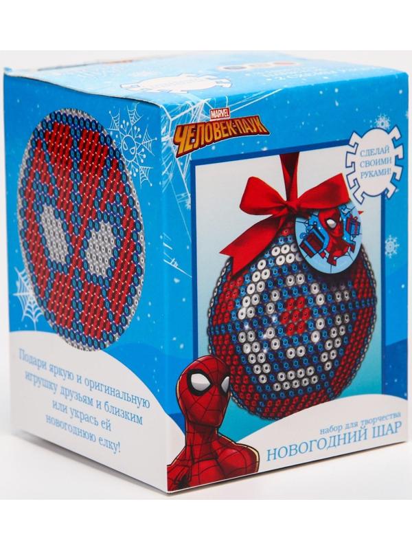 Новогодний ёлочный шар для декорирования, Человек-паук