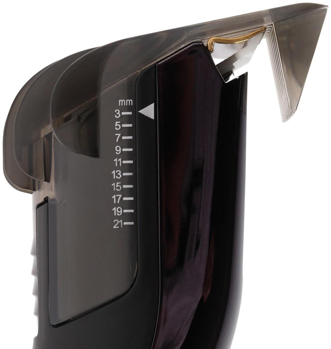 Машинка для стрижки Centek CT-2122, 7 Вт, 3-21 мм, титановые лезвия, фиолетовая