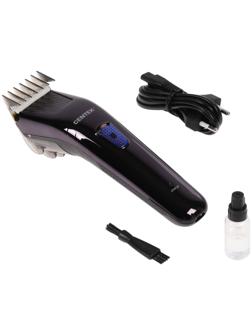 Машинка для стрижки Centek CT-2122, 7 Вт, 3-21 мм, титановые лезвия, фиолетовая