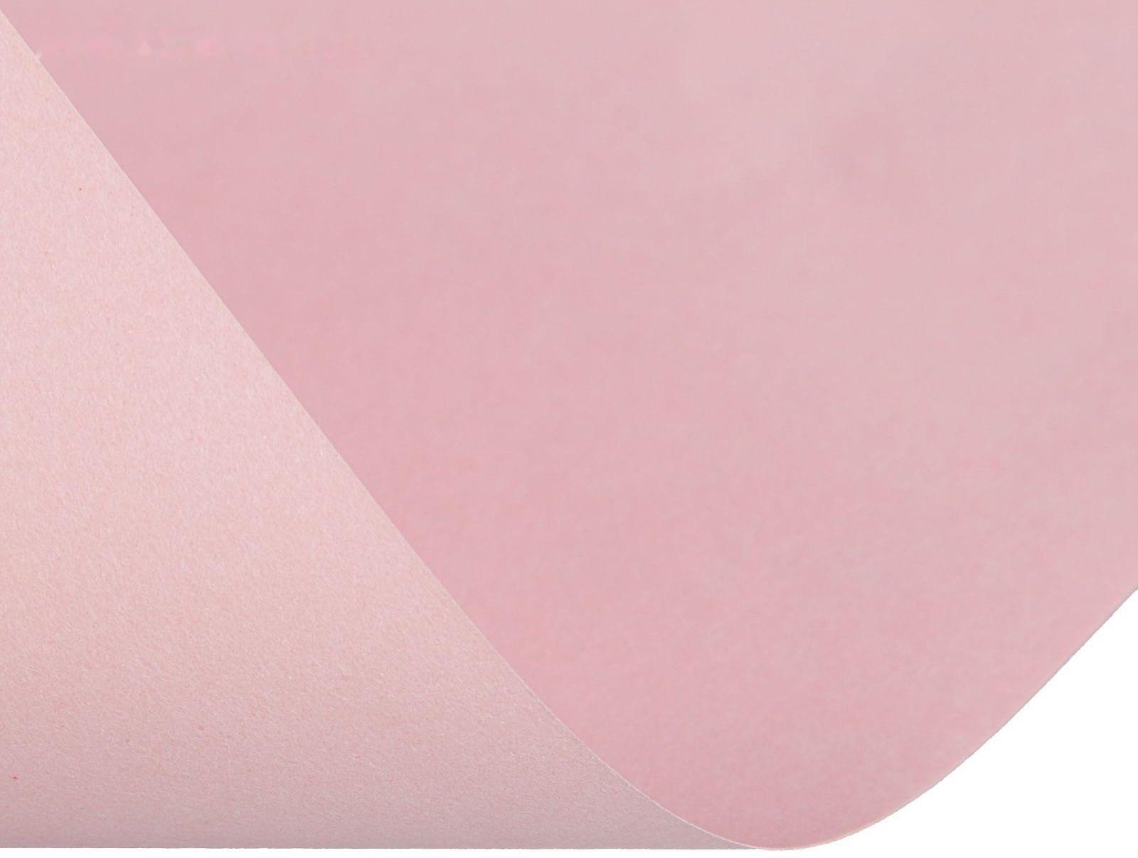 Бумага цветная А4, 50 листов Calligrata Пастель, розовая, 80 г/м²